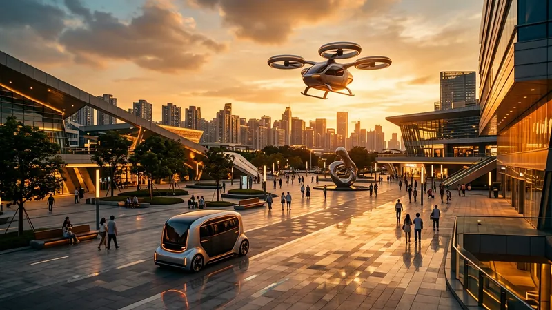 Nouveaux services de transport : modes futuristes